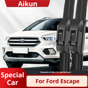 Balais d'essuie-glace en caoutchouc naturel multi-longueur 24 "+ 18" pour Ford Escape - Product Image 2