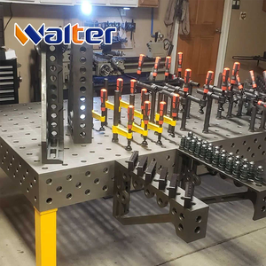 Mesa de Soldadura con Superficie Nitrurada y Orificios para Abrazaderas para Taller de Fabricación - Product Image 5
