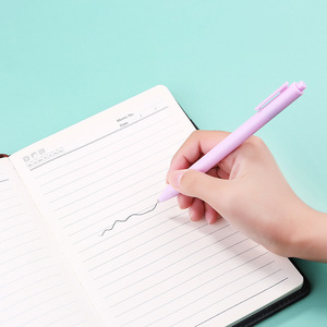 ปากกาเจลสีดำแบบเรียบง่ายใช้สำหรับสอบทำมาการองกดลูกอมแบบเรียบง่ายสไตล์เกาหลี - Product Image 5