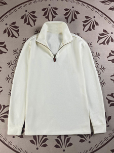 STYLE <span class=keywords><strong>PL</strong></span> voor geborduurde trui Heren Dames Lange mouwen Polo Halve rits Revers Losse mohair - Product Image 2