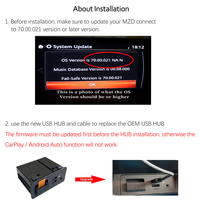 Décodeur d'interface Road Top pour Mazda 3 Mazda3 2014-2018 Apple CarPlay Android Kit de rénovation automatique convient pour Mazda