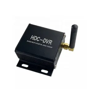 1080P 1 路迷你AHD/TVI/CVI HDC DVR Wifi网络摄像机移动DVR H265 闭路电视系统AHD 720P MDVR记录器