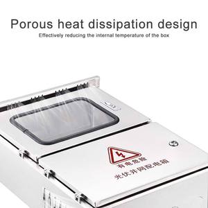 Boîtier de raccordement photovoltaïque pour panneaux solaires, combinateur PV pour système d'énergie solaire, intégration de stockage d'énergie, sur mesure - Product Image 4