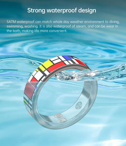 Anéis De Saúde <span class=keywords><strong>Monitor</strong></span> Do Sono Rastreador De Fitness Anillo Inteligente Freqüência Cardíaca Oxigênio No Sangue Pressão Arterial IP68 Smart Finger Ring - Product Image 6