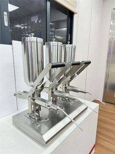 Injecteur manuel de crème et de confiture en acier inoxydable de haute qualité pour beignets, machine à garnir les churros et pâtisseries pour boulangeries et cafés - Product Image 4