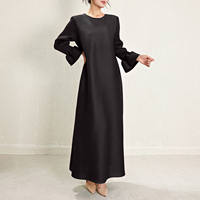 Abaya Dubaï Robe de soirée Traditionnelle Musulmane Vêtement Islamique Féminin Abaya Burqa Dubaï à Calgary en Inde Abaya Palava