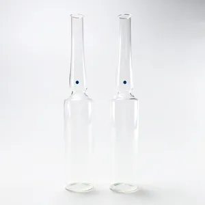 glass ampoules and vials clear for injections/placenta/mesotherapy/hyaluronic glass ampoule 10ml