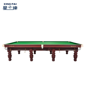 <span class=keywords><strong>Mesa</strong></span> <span class=keywords><strong>de</strong></span> <span class=keywords><strong>billar</strong></span>/snooker <span class=keywords><strong>de</strong></span> madera maciza Star Xingpai original <span class=keywords><strong>de</strong></span> 12 pies con tela <span class=keywords><strong>Strachan</strong></span> S107-12S para torneo en casa, venta al por mayor <span class=keywords><strong>de</strong></span> fábrica - Product Image 2