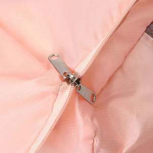 Sac à dos pliable 2 en 1 pour femme, décontracté, pour les voyages en plein air, ultraléger, imperméable, en polyester rose, double usage, sac fourre-tout pliable - Product Image 4