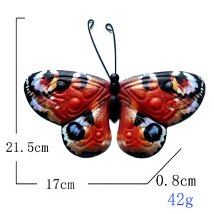 Conjunto de 4 decorativo mariposas al por mayor de Metal jardín pared decoración <span class=keywords><strong>hogar</strong></span> Decoración - Product Image 4