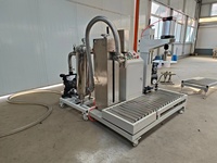 Machine de remplissage de peinture de pesage semi-automatique 5L-25L Seau de remplissage de poids Machine de remplissage de seaux de peinture Scellant de remplissage de tambour d'huile