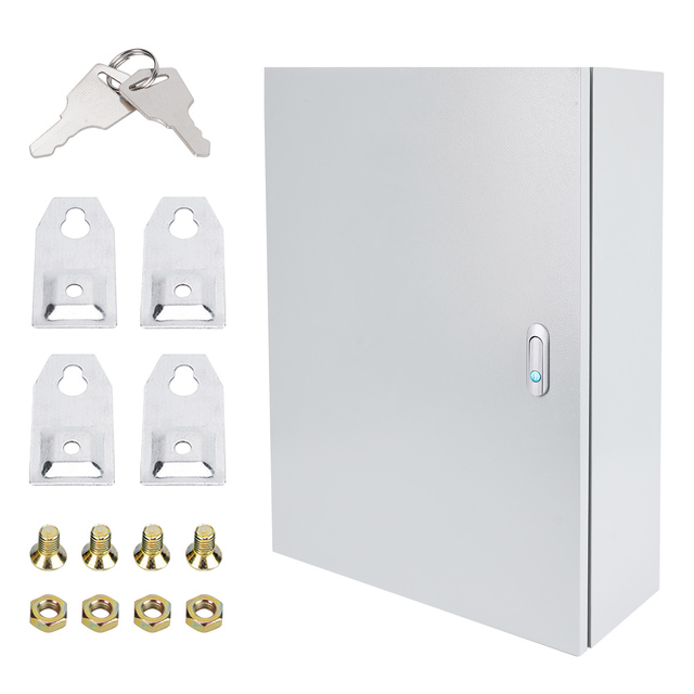 Portable Steel IP54 Waterproof Outdoor Electrical Distribution Box Power Distribution Box with Internal Mounting Panel