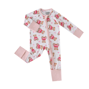 Groothandel Bamboe Baby Pyjama's Tanboocel Bamboe Spandex Huidvriendelijke Baby Dagelijkse Nachtkleding - Product Image 2
