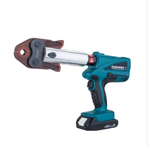 Outil de pressage hydraulique à batterie ZUPPER BZ-1528 / <span class=keywords><strong>Pince</strong></span> à sertir les raccords de <span class=keywords><strong>plomberie</strong></span> en cuivre et <span class=keywords><strong>PEX</strong></span> sans calibre - Product Image 1