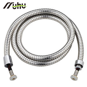 Tuyau de <span class=keywords><strong>douche</strong></span> à main particulièrement <span class=keywords><strong>flexible</strong></span>, tuyau platine avec <span class=keywords><strong>adaptateur</strong></span>, fabriqué en matériau facile à nettoyer - Product Image 3