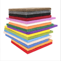 Tissu insonorisant hexagonal imprimé en 3D, technique de tissage, pour décoration murale KTV, cinéma, décoration intérieure, matériau popeline – Approvisionnement direct usine
