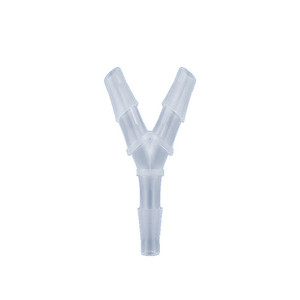 Connecteur en T de type Y pour équipement d'aquaculture, raccord de tuyau en caoutchouc de diamètre égal en PP, raccord de tuyau d'eau en plastique, oxygène oblique - Product Image 1