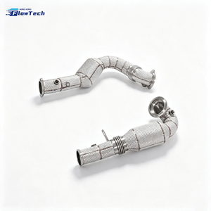 ท่อไอเสียตรงสำหรับ BMW F01 740i F02 740Li N54 3.0T Twin Turbo – สแตนเลส 304 แบบ Bolt-On เพิ่มประสิทธิภาพ - Product Image 3