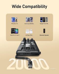 Power Bank Wireless HY HY-PB02 di Alta Qualità 10000mAh 5000mAh con Display LED, Scaldamani Portatile 40/50, Ingresso Type-C, Ricarica Rapida 22.5W - Product Image 2