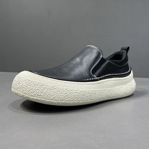 Mocasines de Diseño de Lujo para <span class=keywords><strong>Hombre</strong></span>, con Suela Gruesa de Goma, Forro de Piel de Cerdo y Decoración con Hilo Cosido - Product Image 4