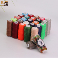 Fil ciré rond de 0.8mm pour coudre le cuir, artisanat, bricolage, réparation de sacs à chaussures, Extra fort, robuste