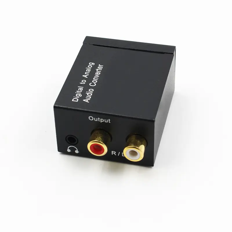 Цифровой оптический коаксиальный Аналоговый с 3,5 мм аудио R/L RCA аудио конвертер с usb зарядным кабелем и оптическим кабелем