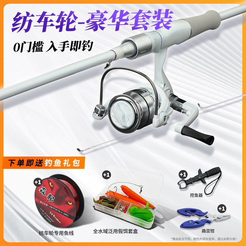 Straight Spinning Reel - Deluxe Top Set