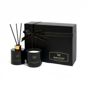 Set Regalo di Lusso Personalizzato in Stile Minimalista con Candela Profumata <span class=keywords><strong>e</strong></span> Diffusore, di Grande Successo per la Casa, San Valentino, Natale, Capodanno, Diwali - Product Image 5