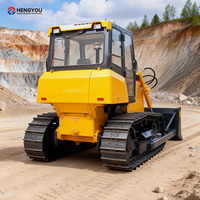 Nouveau bulldozer lourd, mini bulldozer, bulldozer sur chenilles, prix du bulldozer sur chenilles, petite machine bulldozer à vendre