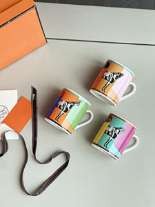 New North European Horse Pattern 3pcs Porcelain Mug Set - Product Image 4