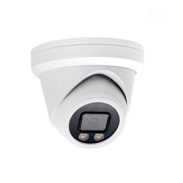 Smart AI VCA H.265 4K 8mp Dual-light Built-in Microphone Network Turret PoE IP Camera Face Detection Competitive Price