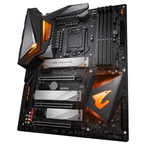 Carte mère de jeu <span class=keywords><strong>GIGABYTE</strong></span> Intel <span class=keywords><strong>Z390</strong></span> AORUS ULTRA d'occasion avec chipset <span class=keywords><strong>Z390</strong></span>, prend en charge les processeurs Intel Core de 9e et 8e génération - Product Image 5