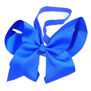 Baby Toddler Kids Cô Gái 6 Inch Jojo Tóc <span class=keywords><strong>Bow</strong></span> Với Mềm Headbands Hairband Tóc Đàn Hồi Ruy Băng Ban Nhạc Phụ Kiện - Product Image 2