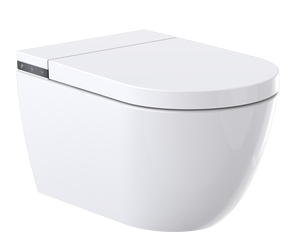 <span class=keywords><strong>WC</strong></span> Sospeso Smart in Ceramica Monoblocco con Telecomando, Scarico a Sifone a Getto, Sensore a Pedale, Apertura e Chiusura Automatica del <span class=keywords><strong>Coperchio</strong></span> per Uso Domestico - Product Image 4