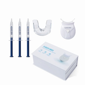 Professional Luxury Home <b>Teeth</b> <b>Whitening</b> Kit 18% CP Solution with Fresh Mint Flavor 3-Gel Syringes for 15-25 Min Treatment - Product Image 6