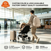 Sac à dos à langer multi-compartiments pour maman et papa, grand sac de voyage pour articles essentiels de maternité, le meilleur cadeau pour les mamans