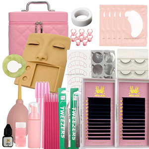 Kits Profesionales de Extensiones de Pestañas Individuales al por Mayor Suministros de Lujo PBT Prémium Kit de Pestañas de Lujo Hecho a Mano con Marca Propia - Product Image 3