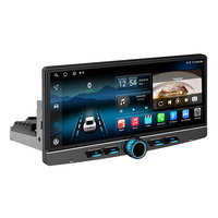 VOXEAST Autoradio Multimédia 10,25 pouces 1 Din Android 15.0 avec Navigation GPS, Écran Tactile Incell, DSP et Carplay Auto
