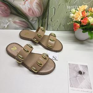 Zapatos de Verano Planos y Ligeros de Una Pieza para Mujer, de Cuero, a la Moda, para Exteriores - Product Image 4