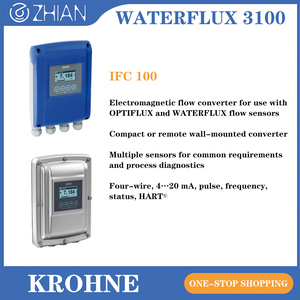 เครื่องวัดการไหลแบบแม่เหล็กไฟฟ้า KROHNE Caudalimetro Electromagnetico WATERFLUX 3100 เซ็นเซอร์แม่เหล็กไฟฟ้า - Product Image 1