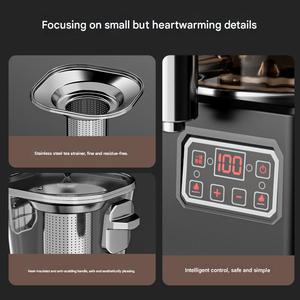 Machine à thé commerciale grande capacité avec système de pulvérisation à la vapeur pour la préparation du thé turc traditionnel et des boissons aux herbes - Product Image 3