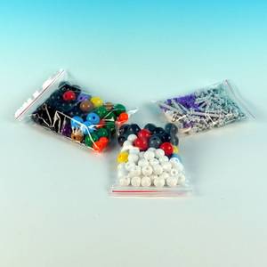 Kit Modello Molecolare 444 Pezzi, Modello di Struttura Molecolare 136 Atomi, Set Molecolare 294 Pezzi + Set Cristallo C60 150 Pezzi per Chimica - Product Image 3