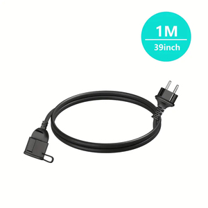 Cable de extensión impermeable EU 16A 250V 4000W con enchufe Schuko Cable de extensión resistente al aire libre <span class=keywords><strong>para</strong></span> jardín, <span class=keywords><strong>camping</strong></span>, herramientas - Product Image 2