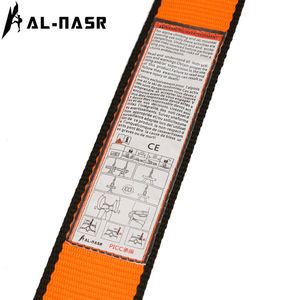 Cinturón de seguridad Al-Nasr Al-A6501 de poliéster naranja de medio cuerpo para escalada alpina y esquí de montaña - Product Image 1