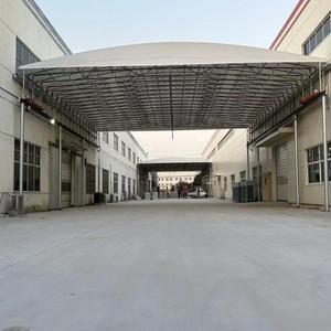 Electric sliding sunshade <b>canopy</b> Electric push pull <b>tent</b> - A foldable sliding sunshade umbrella, used for sports roofs - Product Image 4