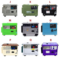 Générateurs Diesel Portables 5KW 6KW 7KW 8KW 9KW 10KW 12KW 15KW 20KW 30KW 10KVA 12KVA 15KVA 20KVA 25KVA 30KVA pour la Maison
