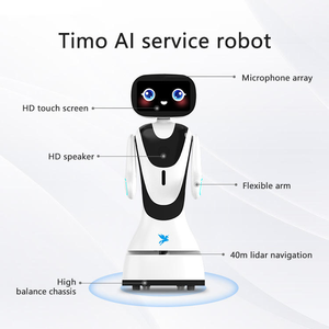 <span class=keywords><strong>Robot</strong></span> de service Timo intelligent pour bureau et musée, navigation laser interactive, autonomie de 10h, recharge automatique, 6-DOF, <span class=keywords><strong>robot</strong></span> de réception 13,3 pouces - Product Image 3