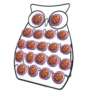 1 Soporte para Cápsulas <span class=keywords><strong>de</strong></span> Café <span class=keywords><strong>de</strong></span> Acero Inoxidable Negro, Ahorra Espacio, Organizador <span class=keywords><strong>de</strong></span> Barra con Dispensador <span class=keywords><strong>de</strong></span> Cápsulas - Product Image 6