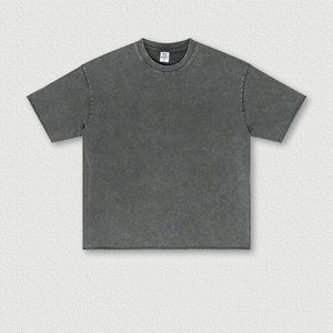 Traje Vintage americano de verano 2025 para <span class=keywords><strong>hombre</strong></span>, pantalones cortos deportivos térmicos de terciopelo de algodón informal de talla grande, camiseta lavada, Salón desgastado - Product Image 3