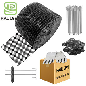 Maille de protection contre les oiseaux en acier inoxydable revêtu de PVC de 1,5 mm, 6 pouces, pour panneaux solaires, barrière contre les oiseaux, rouleau pour la protection des oiseaux - Product Image 1